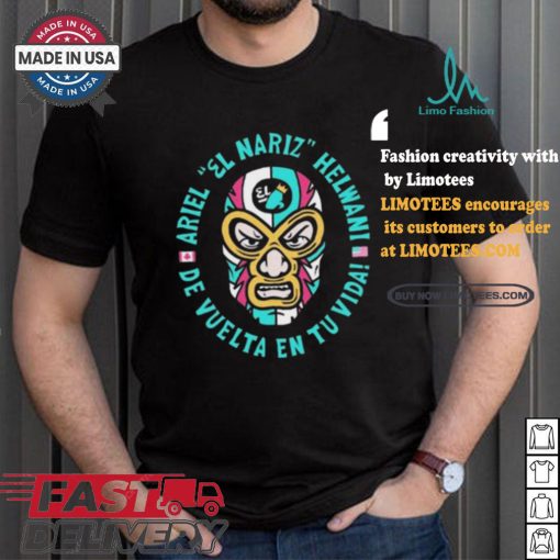 Design Ariel Helwani Lucha Heelwani Shirt