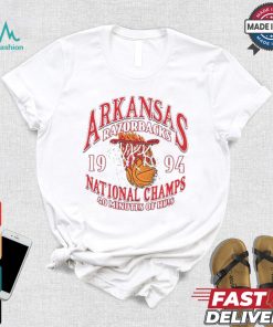 Design Arkansas Razorback Volleyball 1994 National Champions 40 Minutes Of Anniversary shirt