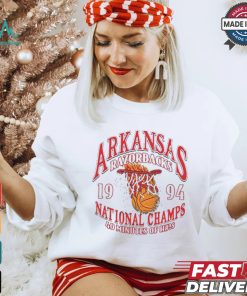 Design Arkansas Razorback Volleyball 1994 National Champions 40 Minutes Of Anniversary shirt