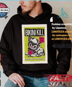 Design Bikini Kill The Warfield Theatre In San Francisco CA August 18 19 2024 Poster shirt