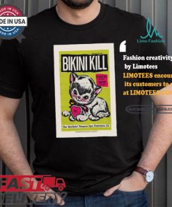 Design Bikini Kill The Warfield Theatre In San Francisco CA August 18 19 2024 Poster shirt, hoodie, sweater, long sleeve and tank top Design Bikini Kill The Warfield Theatre In San Francisco CA August 18 19 2024 Poster shirt
