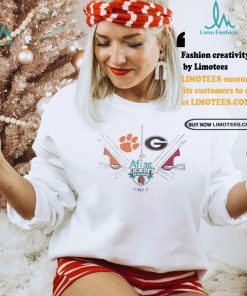 Design Clemson Tigers Vs Georgia Bulldogs 2024 Aflac Kickoff Game Atlanta, Ga Shirt