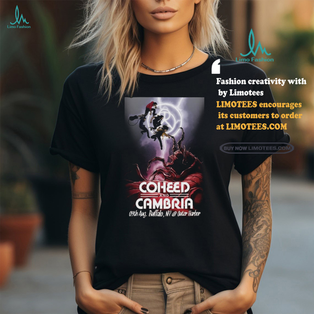 Design Coheed and Cambria Tour Buffalo, NY August 9, 2024 Poster Shirt Design Coheed and Cambria Tour Buffalo, NY August 9, 2024 Poster Shirt