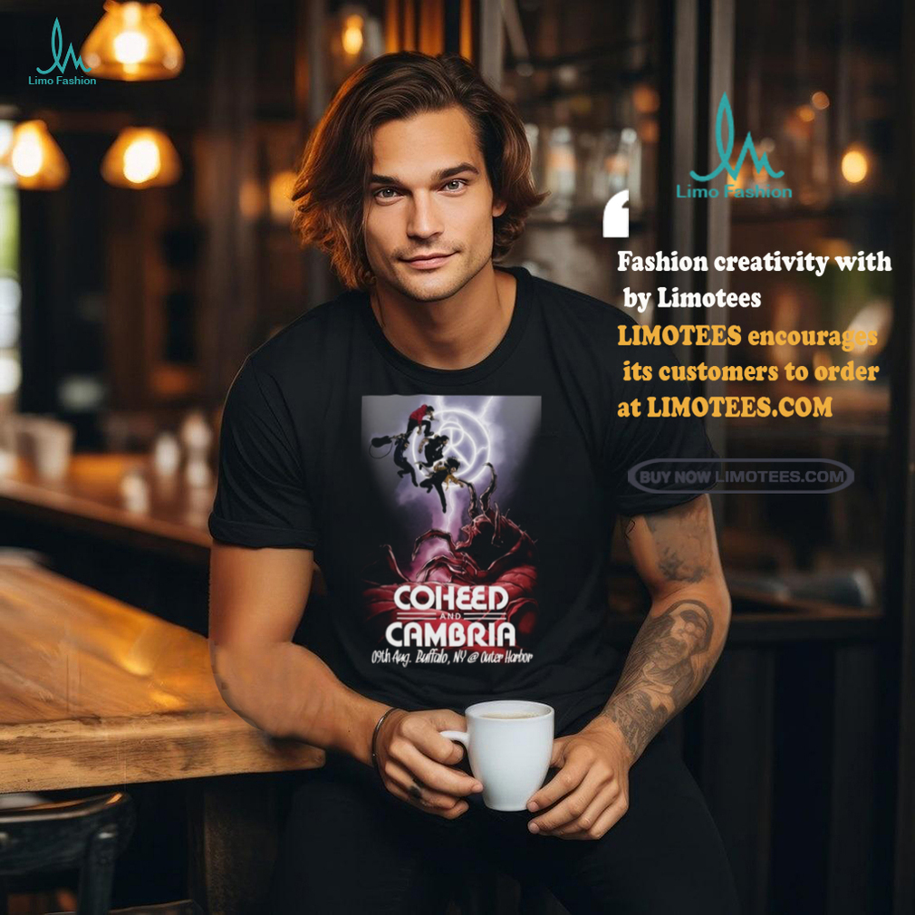 Design Coheed and Cambria Tour Buffalo, NY August 9, 2024 Poster Shirt Design Coheed and Cambria Tour Buffalo, NY August 9, 2024 Poster Shirt