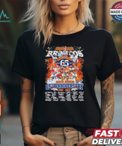 Design Denver Broncos 1960 2025 Be Grateful For The Legacy And The Memories T Shirt