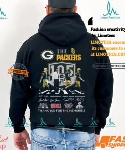 Design Green Bay Packers Thank Legends For All The Memories T Shirt