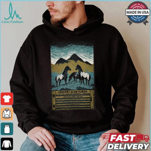 Design Gregory Alan Isakov Appaloosa Bones Tour 2024 Poster shirt