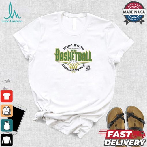 Design Idaho High School Boys Basketball 2024 State Championships T Shirt