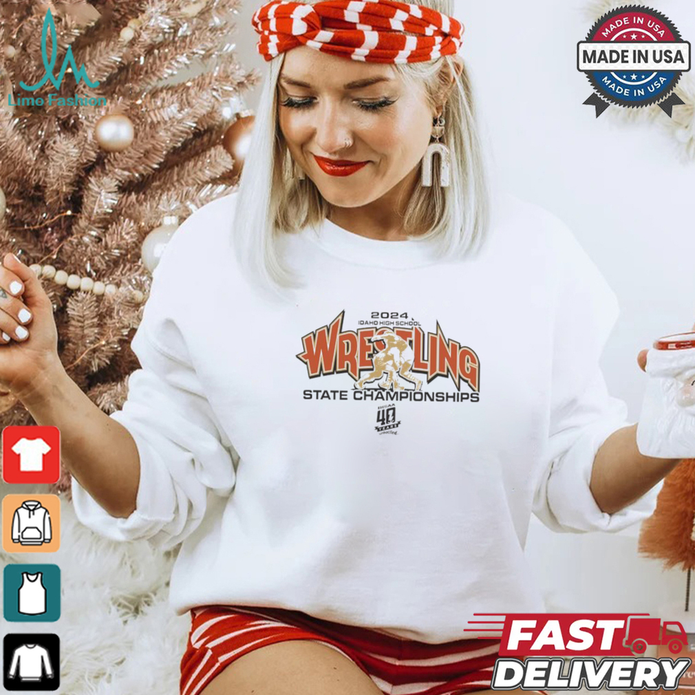 Design Idaho High School Wrestling 2024 State Championships T Shirt Design Idaho High School Wrestling 2024 State Championships T Shirt