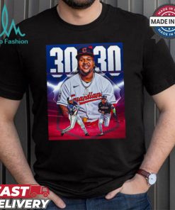 Design José Ramírez 30 HR30 SB seasons 2024 shirt