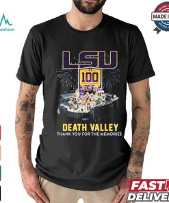 Design LSU Tigers 1924 2024 100 Years In Death Valley Thank You For The Memories T Shirt
