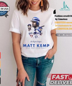 Design Los Angeles Dodgers Matt Kemp One Day Contract Shirt