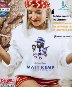 Design Los Angeles Dodgers Matt Kemp One Day Contract Shirt