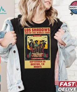 Design Los Shadows Sep 26 2024 Andy’s Bar In Denton TX Poster shirt