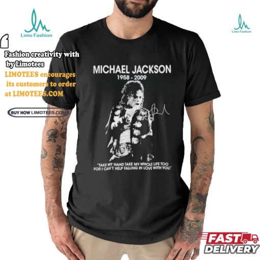 Design Michael Jackson 1958 2009 Thanks For Memories T Shirt