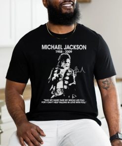 Design Michael Jackson 1958 2009 Thanks For Memories T Shirt