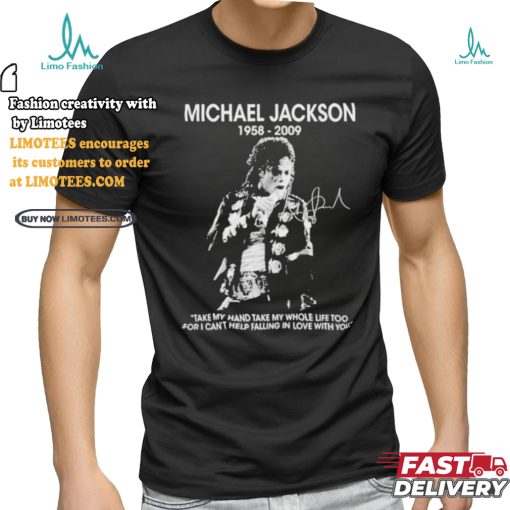 Design Michael Jackson 1958 2009 Thanks For Memories T Shirt