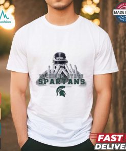 Design Michigan State Spartans Kevin Raglan Sun Shirt