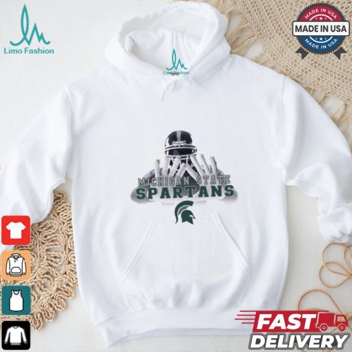 Design Michigan State Spartans Kevin Raglan Sun Shirt