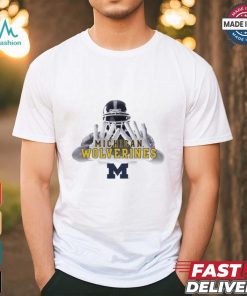 Design Michigan Wolverines Kevin Raglan Sun Shirt