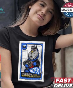 Design NOFX Canada Tour In Montreal QC On August 24 25 2024 Poster Shirt