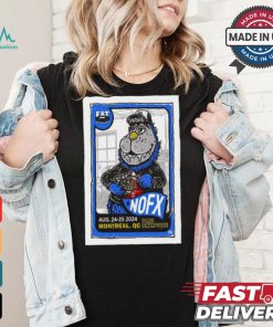 Design NOFX Canada Tour In Montreal QC On August 24 25 2024 Poster Shirt
