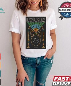 Design NewPort Jazz 70th Anniversary Commemorative Summer Of Jazz 2024 Poster Shirt