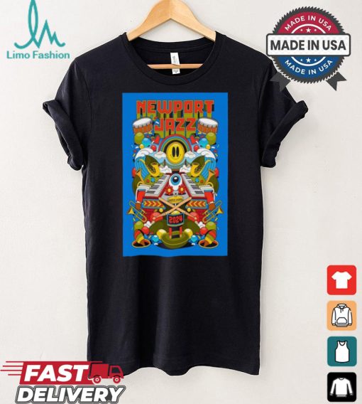 Design Newport Jazz Festival Tour 2024 Poster Shirt