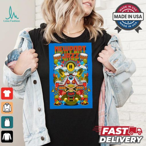 Design Newport Jazz Festival Tour 2024 Poster Shirt