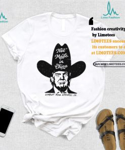 Design Not Made In China Trump Shirt