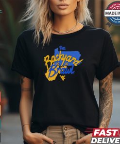 Design Pitt Panthers vs. West Virginia Mountaineers Backyard Brawl Comfort Colors T Shirt