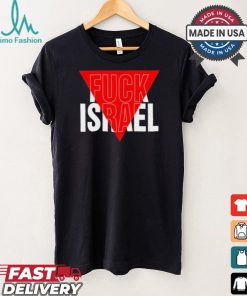 Design Ryan Dawson Fuck Israel Red Triangle Shirt