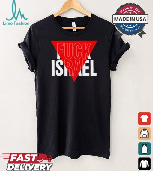 Design Ryan Dawson Fuck Israel Red Triangle Shirt