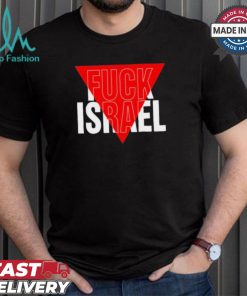 Design Ryan Dawson Fuck Israel Red Triangle Shirt