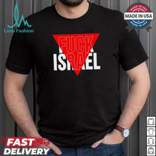 Design Ryan Dawson Fuck Israel Red Triangle Shirt