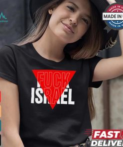 Design Ryan Dawson Fuck Israel Red Triangle Shirt