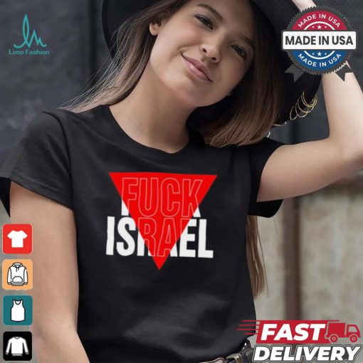 Design Ryan Dawson Fuck Israel Red Triangle Shirt