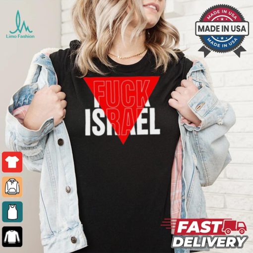 Design Ryan Dawson Fuck Israel Red Triangle Shirt