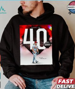 Design Ryan Helsley Cardinals First To 40 Saves this season shirt