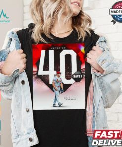 Design Ryan Helsley Cardinals First To 40 Saves this season shirt