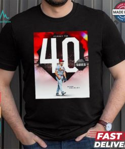 Design Ryan Helsley Cardinals First To 40 Saves this season shirt