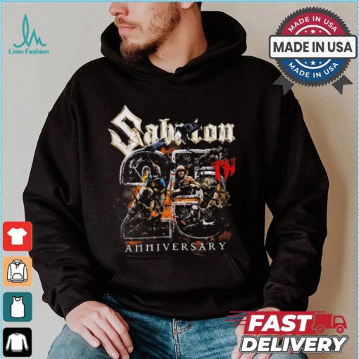 Design Sabaton 25 Years Of Metal Shirt