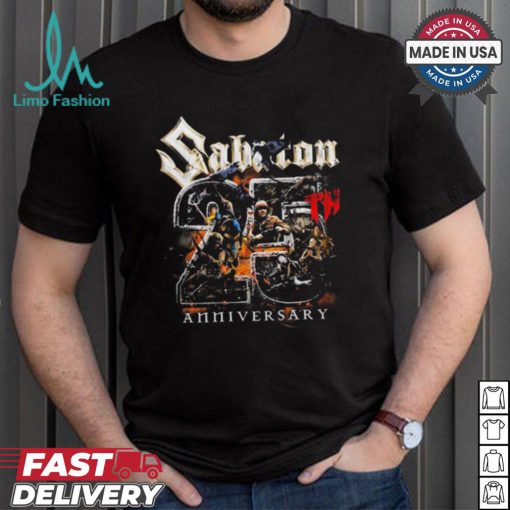 Design Sabaton 25 Years Of Metal Shirt