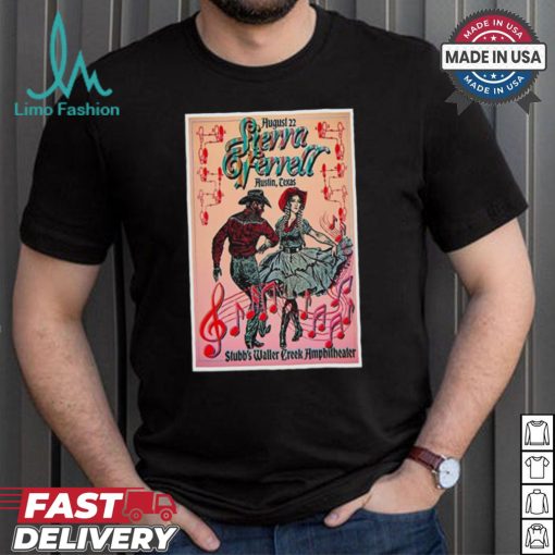 Design Sierra Ferrell Aug 22 2024 The Stubb’s Waller Creek Amphitheatre In Austin TX Poster Shirt