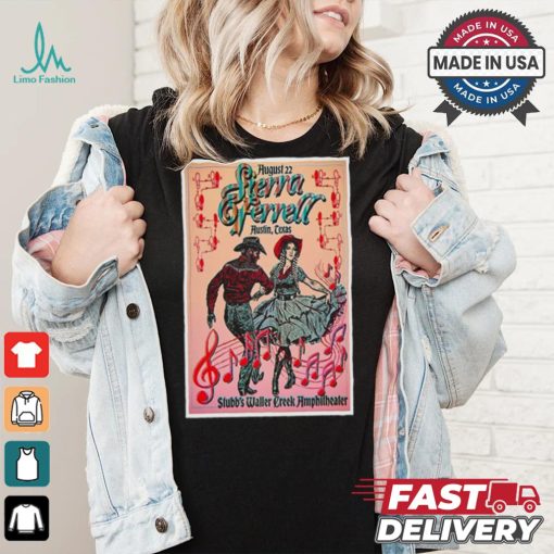 Design Sierra Ferrell Aug 22 2024 The Stubb’s Waller Creek Amphitheatre In Austin TX Poster Shirt