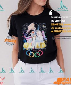 Design Stephen Curry Gold Paris 2024 T Shirt
