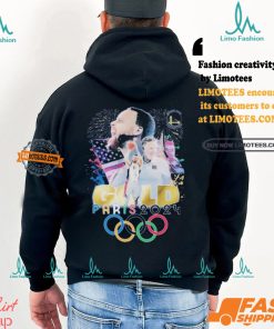Design Stephen Curry Gold Paris 2024 T Shirt