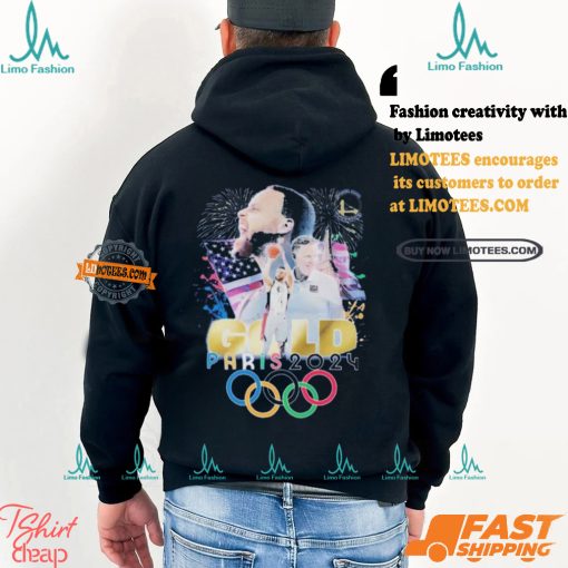 Design Stephen Curry Gold Paris 2024 T Shirt