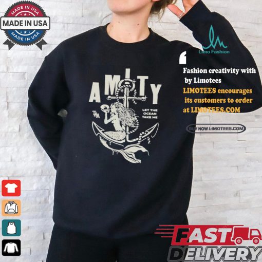 Design The Amity Affliction Let The Ocean Take Me Mermaid Shirt