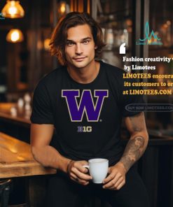 Design Washington Huskies Big Ten Classic Purple T Shirt